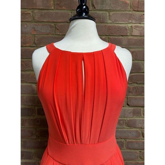 Versona Coral Sleeveless Crop Wide-Leg Jumpsuit Size 6 NWT - Picture 3 of 7